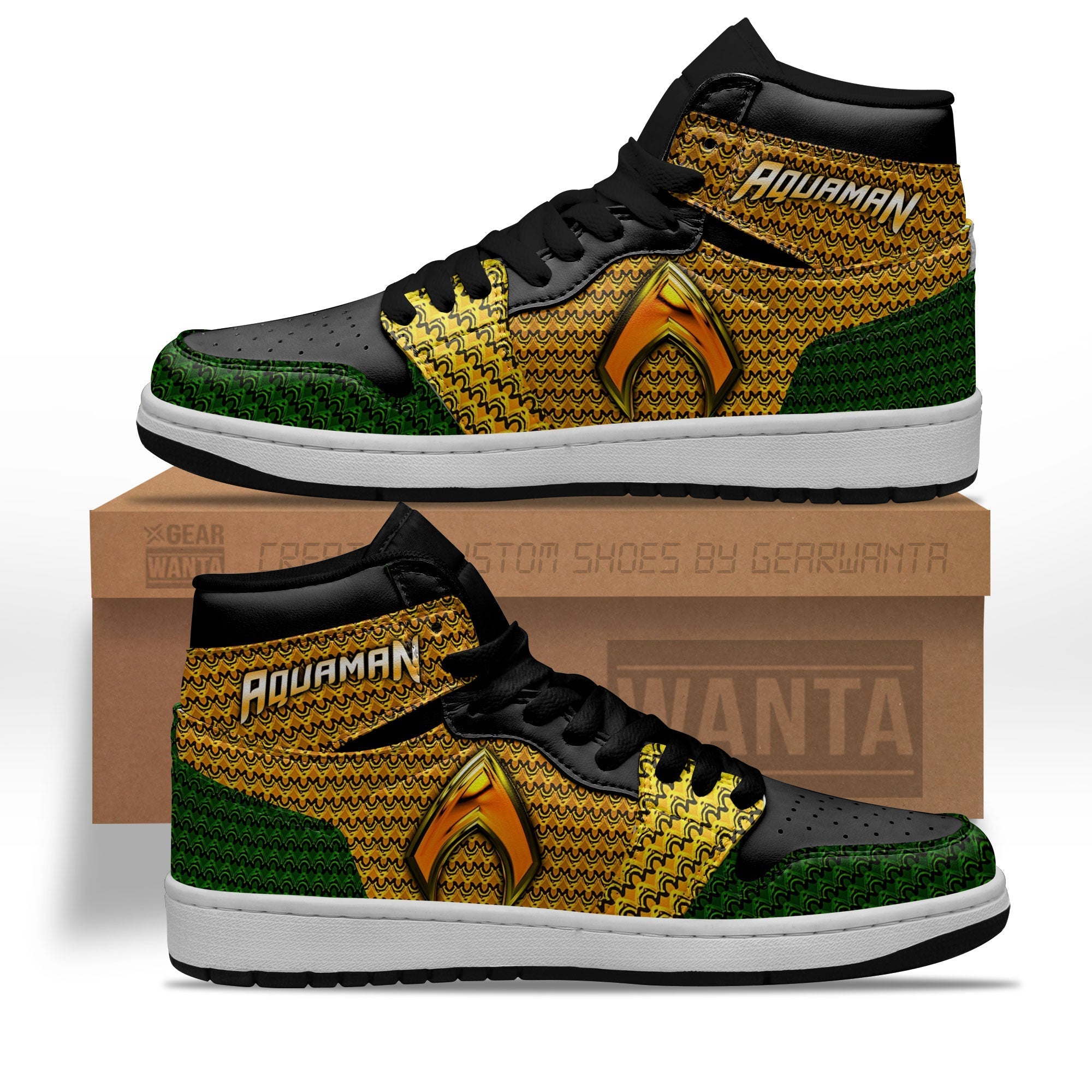 Aquaman J1 Sneakers Superheroes Edition  Grabiiva