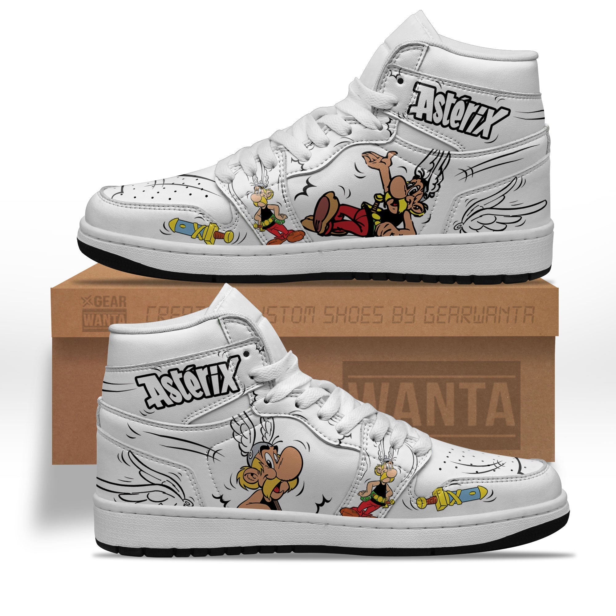 Asterix J1 Sneakers Superheroes Edition  Grabiiva
