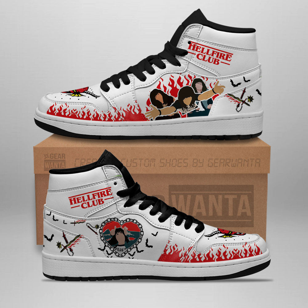 Eddie Munson J1s Sneakers Custom For Stranger Things Fans  Grabiiva